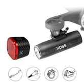 XOSS XL1200 Headlight 200-1200 Lm  Bike Light Waterproof Rechargeable Front Lamp Bicycle Light Aluminum Ultralight Flashlight